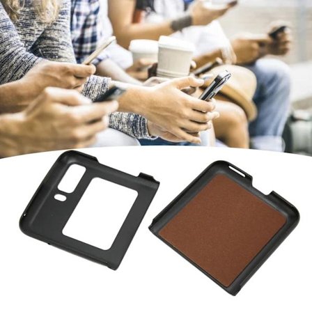 Beskyttende deksel med lychee-mønster, ripebestandig telefondeksel for Moto Razr 2022 sammenleggbar mobiltelefon, rosa