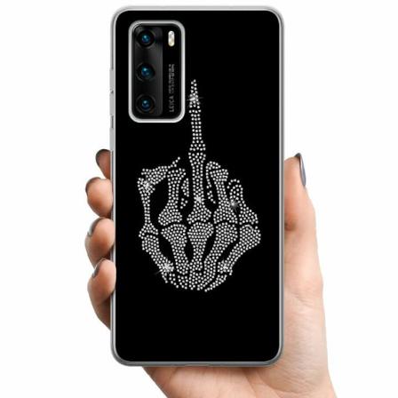 Huawei P40 Tpu Mobilskal Fuck You Bling