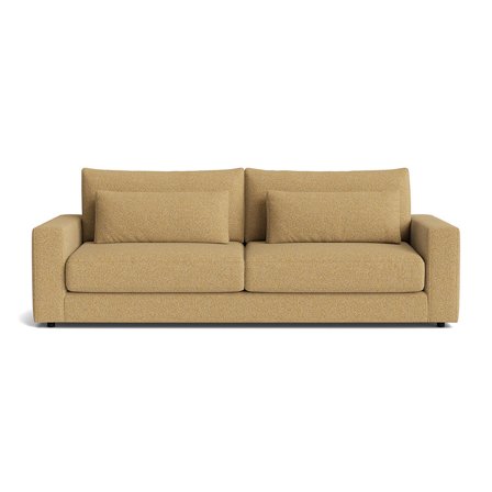 Sevilla 3 personers sofa - Puente Gul - 238x108x85 - Sofa, 3 personers sofa