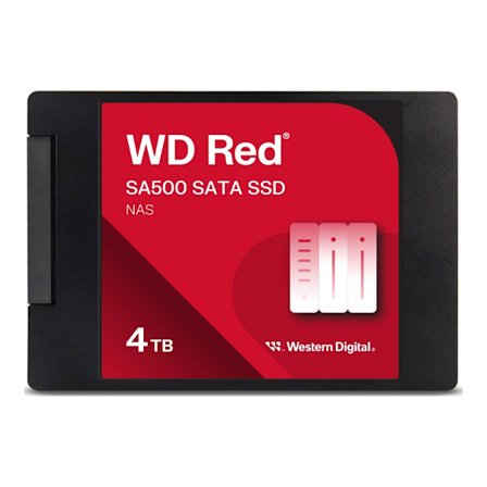 WD Red SA500 WDS400T2R0A - SSD - 4 TB - SATA 6Gb/s