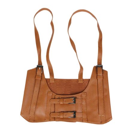 1/2/3/5 Kvinnor Charm Midjeband Bred Underbyst Cosplay Tak Rosett Brun Cowboy Typ B