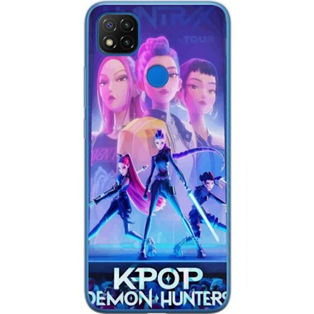 Kompatibelt Mobilskal till Xiaomi Xiaomi Redmi 9C Trendiga KPop Demon Hunters docka figur