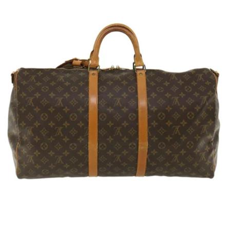 Louis Vuitton Vintage, Pre-owned Canvas travel-bags Bruin, Dames, Maat:ONE Size,leer