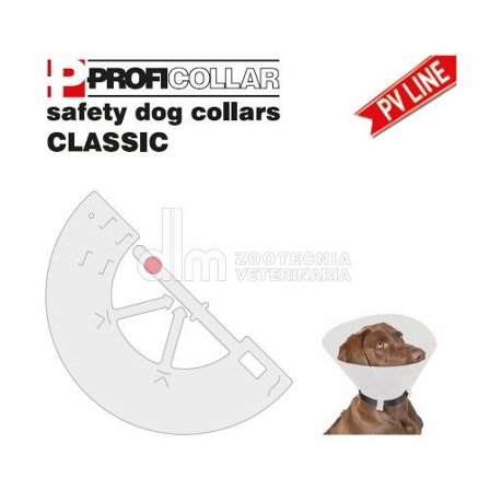 Collare Elisabetta ProfiCollar Classic Opaco Misura 15 M