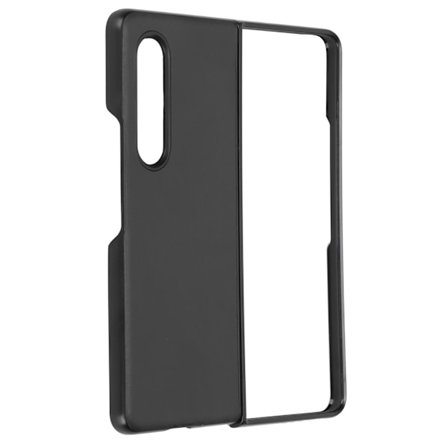 Läderfodral för Samsung Galaxy Z Fold 3 Mobiltelefon Anti-Repskydd Stötsäkert Skal Svart