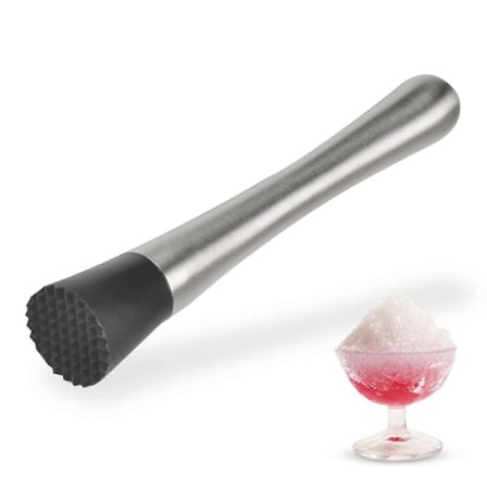 Cocktail-støter i rustfritt stål, isknuser, mikser, cocktail-støter, Mojito-isknuser, moser, cocktail-tilbehør [DB]