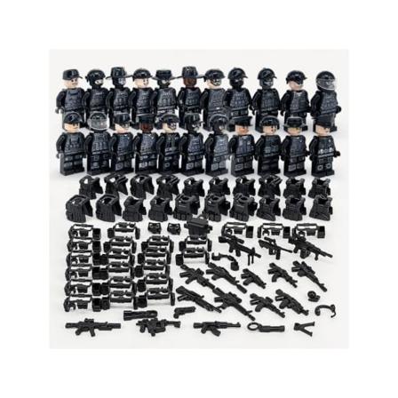 IC Militærserie samlede skurker 22 minifigurer
