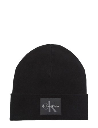 Calvin Klein | Monologo Patch Beanie | ONE SIZE