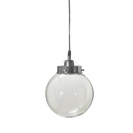 PR Home Normandy Taklampa 20 cm Lampor Silver