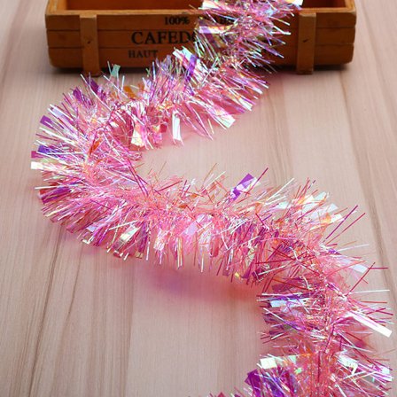 2M Luksuriøs Tykk Chunky Tinsel Folie Girlander Fest Høytid Xmas Pa