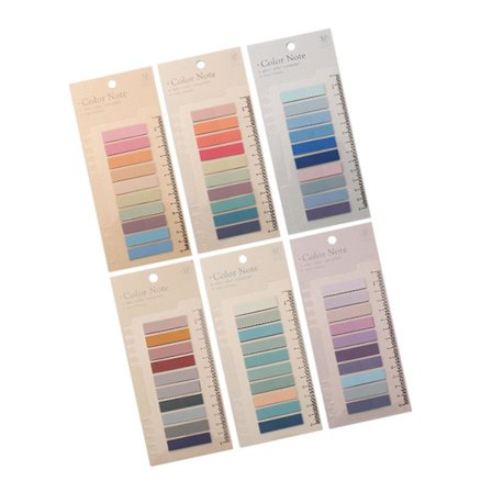 Indexflikar Skrivbara För Att Annotera Böcker Med Linjal Skolanteckningsböcker