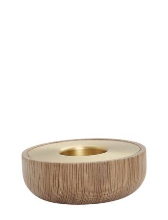 Oak Nordic Tea Light Home Decoration Candlesticks & Tealight Holders Candlesticks Brun Andersen Furniture