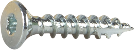 ESSVE ESSDRIVE Treskrue 3,5 mm Ø, forsenket, FZB Blankforsinket, Innfesting