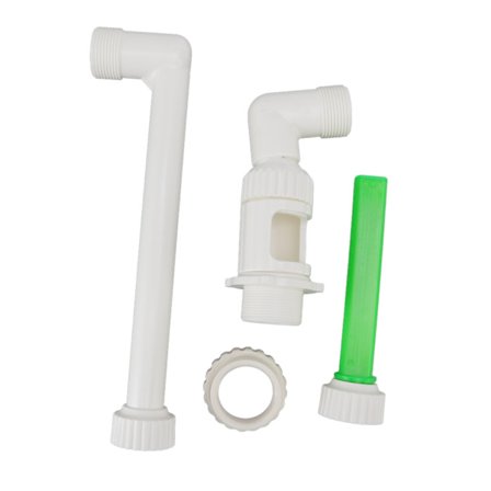 Fluorescerende Svømmebassengfontene Justerbar Sprinkler G1 1/2 til G2 Adaptersett