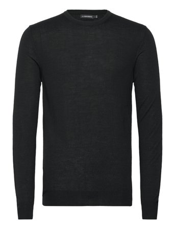 J. Lindeberg M Merino Blend C-Neck Sweater - Black - XL