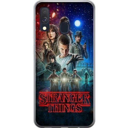 Yhteensopiva Puhelinkuori Samsung Galaxy A40 Stranger Things