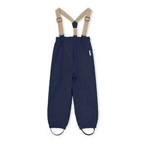 Mini A Ture Ombre Blue Wilans Shell Trousers 98 cm - Bottoms - 98 CM - Navy