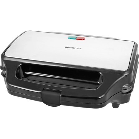 Emerio Toaster XXL sølv/sort - Sort og sølv | KitchenOne