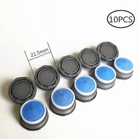 10 stk. 16,5 mm 18,5 mm 21,5 mm 23,5 mm han gevind vandbesparende skjult perlator vandhane boble køkkenvask offentlige vandhaner tilbehør