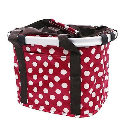 Sykkel Sammenleggbar Kurv Aluminium Legering Terrengsykkel Frontveske Tilbehør