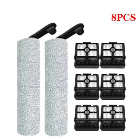 Dreame H12 Pro / H12 Plus / H12 Core fleksibel børste reservedeler støvsuger tørr- og våtvalsefilter Hepa tilbehør