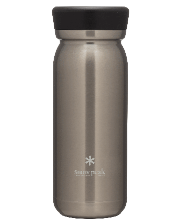 Snow Peak Stainless Vacuum Bottle Milk 500 Clear