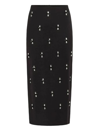 Aidaiw Deco Skirt Black InWear