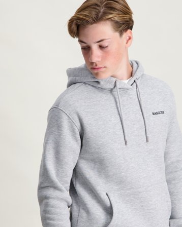 MAGGIORE Fleece Hoodie Grå Huvtröjor/Hoodies Kille - Kids Brand Store