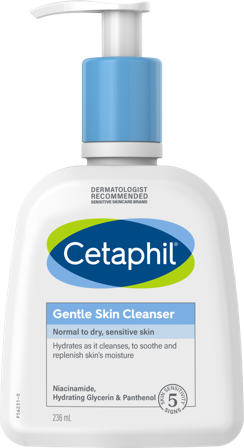 Cetaphil Gentle Skin Cleanser rens ansikt og kropp 236 ml