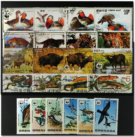 WWF 5 forskellige sæt