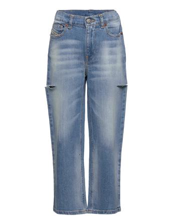 Widee-J-Sp1 Trousers Jeans Wide Leg Jeans Blå Diesel
