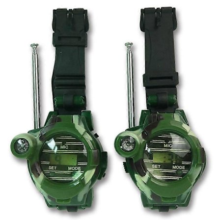 Walkie-talkie-klocka för barn, tvåvägs Walky-Talky, cool utomhusleksak för pojkar och flickor
