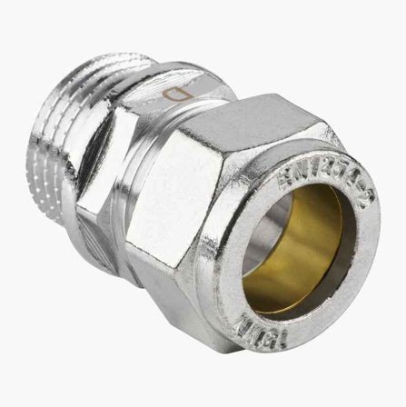 Biltema - Klemringkobling rett 10 x 1/2" utvendig