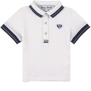 Tartine et Chocolat White Logo Polo Shirt - Tops - 18 months - White