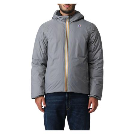 K-Way, Winter Jackets Grijs, Heren, Maat:XL