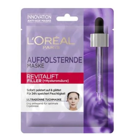 L'Oréal Revitalift Fuktmask i Ark 28g