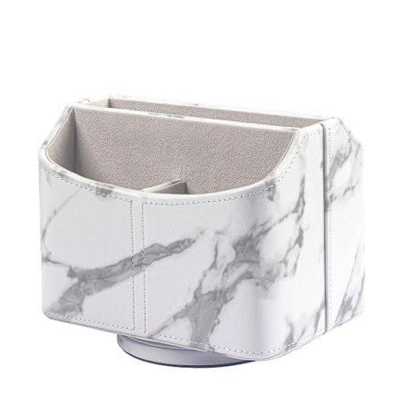 Fjernkontrollholder i roterende skinn, plassbesparende for bord, mobiltelefon