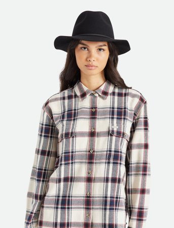 Brixton Wesley Fedora - Black - S