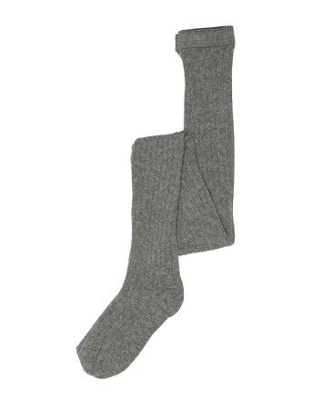 mp Denmark Cotton Rib Tights - Grey - 68/74