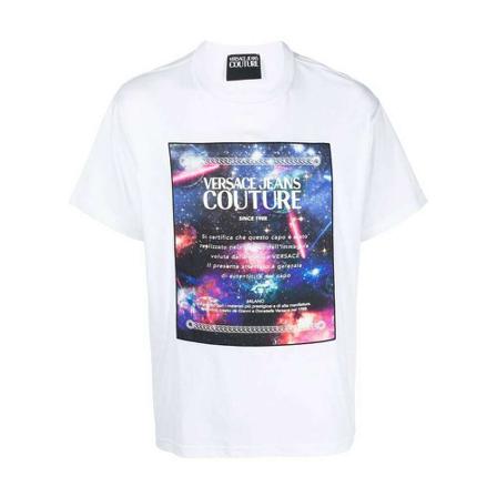 Versace Jeans Couture Versace Jeans Couture T-shirts and Polos White Hvid, Herre