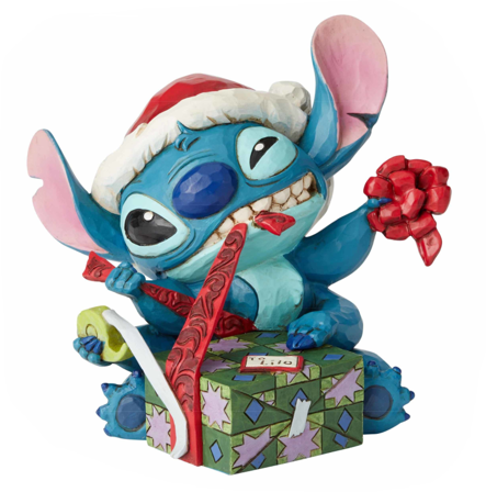 Disney Stitch med julegave