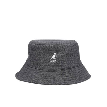Kangol, Kapelusz Embossed Reversible Bucket K5317 Grijs, unisex, Maat:M