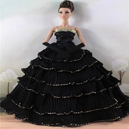 Docka Bröllopsklänning Docka Kjol 5 5