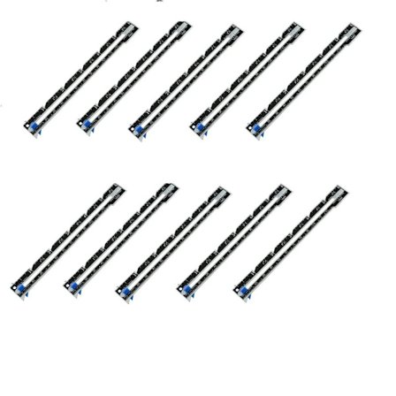 Fast linjal glidelinjal i rustfritt stål