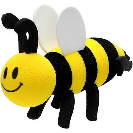 10 st Bilantenn Toppdekorationer Leende Bi Ornament Bildekoration (Bi)