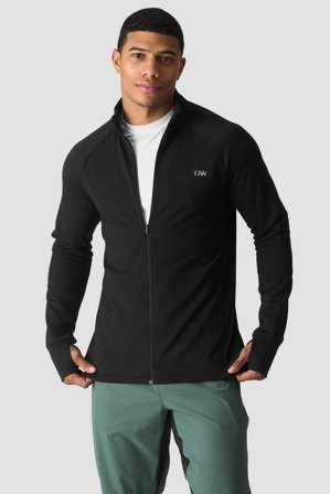 ICANIWILL - Essential Thermal Training Jacket Black - Heren - sportkleding van ICIW