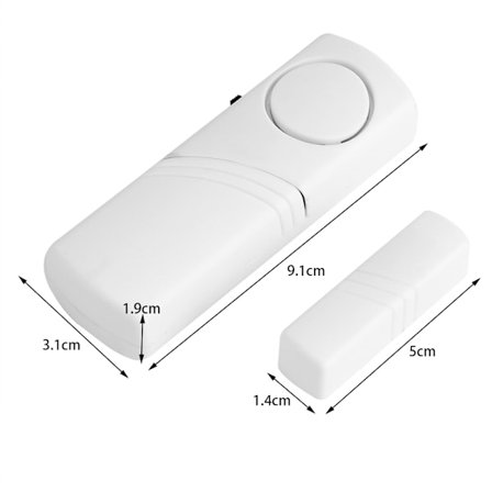 Langaton koti-ikkuna-ovi sisäänkäynti varkaudenesto murtohälytysjärjestelmä magneettinen anturi