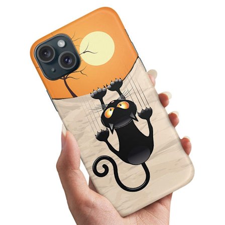 iPhone 15 - Skal/Mobilskal Klösarkatt