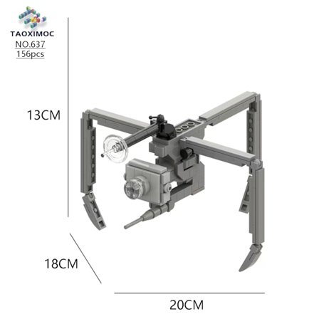 Monitor vs Toilet Man's Building Block Toy Model Handgjord