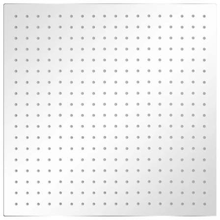 Vidaxl Regnduschhuvud 2 St Rostfritt Stål 50x50 Cm Silver